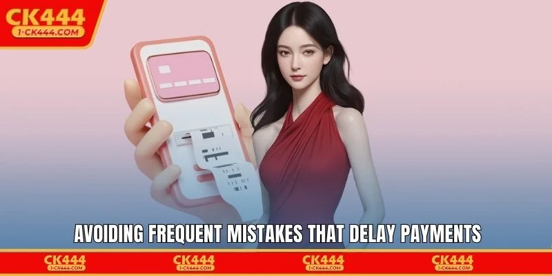 Avoiding frequent mistakes that delay payments