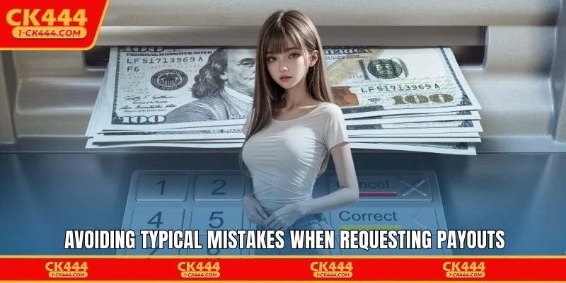 Avoiding typical mistakes when requesting payouts