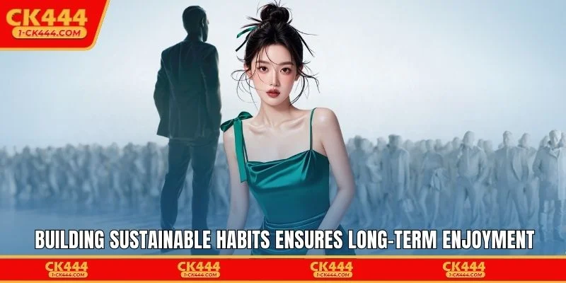 Building sustainable habits ensures long-term enjoyment