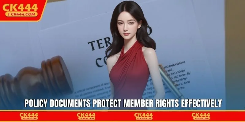 Policy documents protect member rights effectively