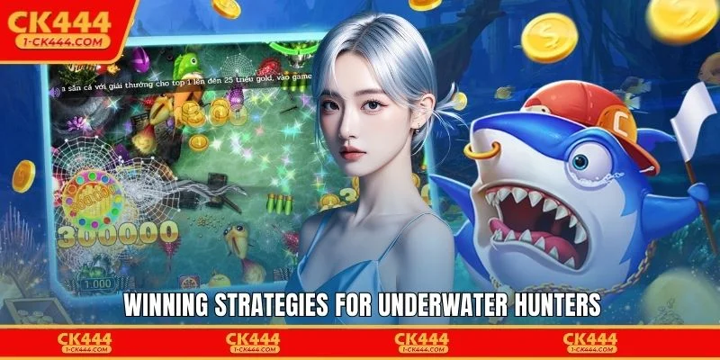 Winning strategies for underwater hunters