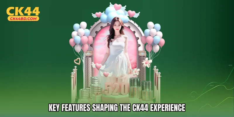 Key features shaping the CK44 experience