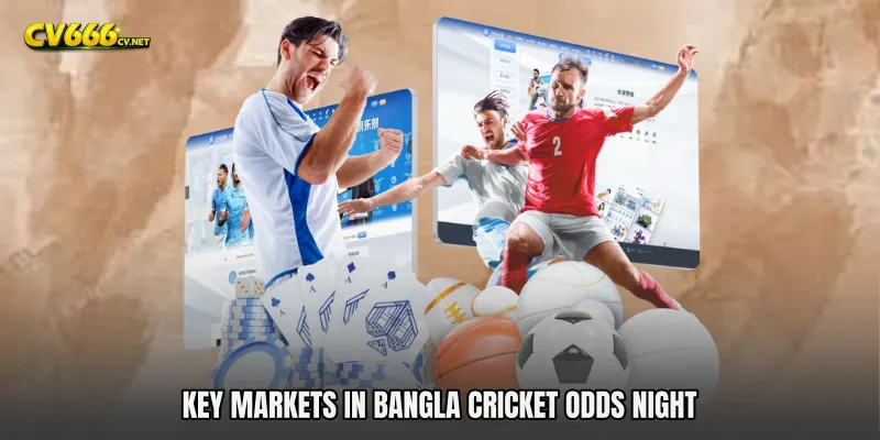 Key Markets in Bangla Cricket Odds Night