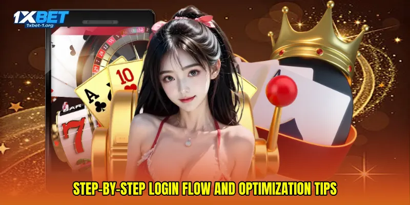 Step-by-step login flow and optimization tips