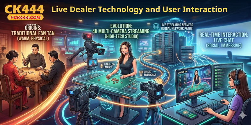 Live Dealer Technology and User Interaction
