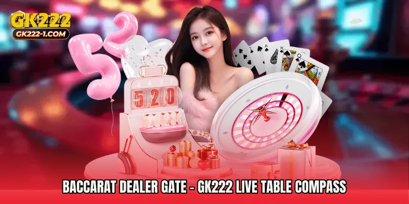 Baccarat Dealer Gate - GK222 Live Table Compass