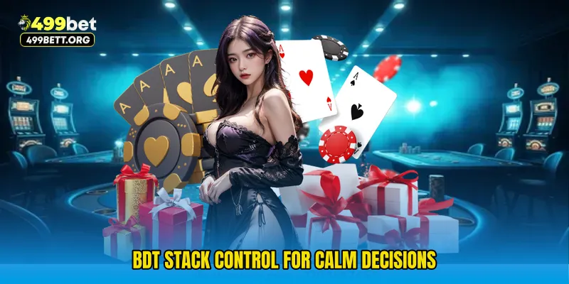 BDT stack control for calm decisions