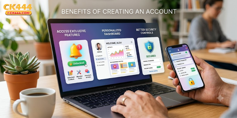 Benefits of Creating an Account