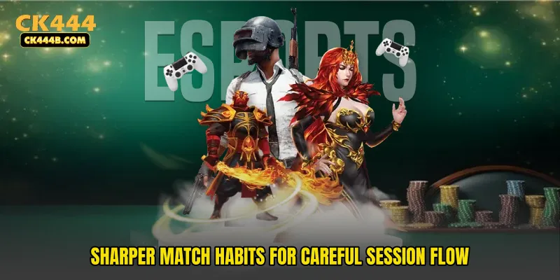 Sharper match habits for careful session flow