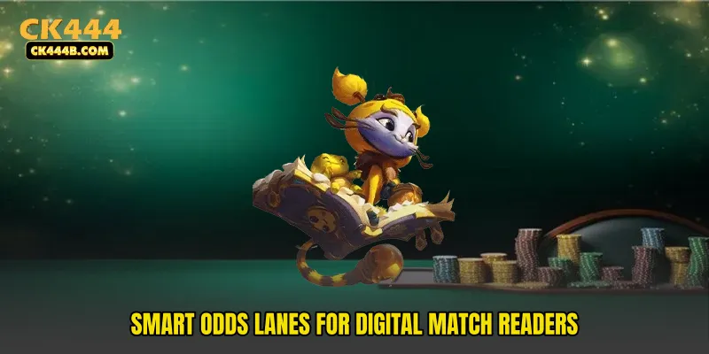 Smart odds lanes for digital match readers